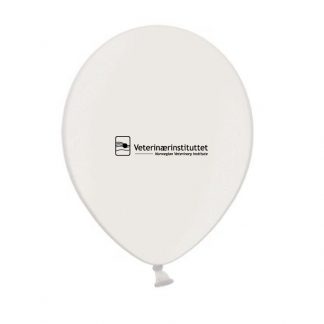 Ballong Hvit pakker av 100 stk.