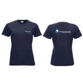 T-shirt, mørk marine dame