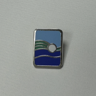 Pins med emalje 1,5 x 2,5cm